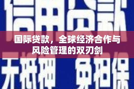 公安国际贷款，全球经济合作与风险管理的双刃剑