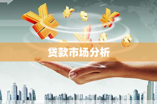 郸城贷款市场分析
