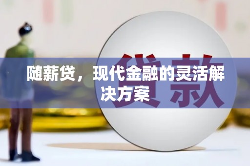 山阳随薪贷，现代金融的灵活解决方案