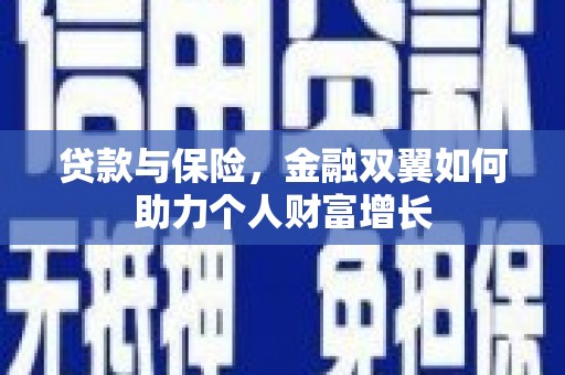 宁晋贷款与保险，金融双翼如何助力个人财富增长