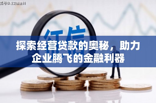 三水探索经营贷款的奥秘，助力企业腾飞的金融利器