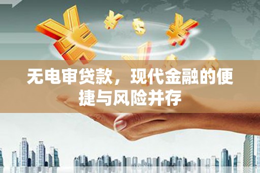 莱西无电审贷款，现代金融的便捷与风险并存