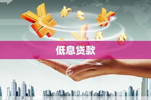 新晃低息贷款