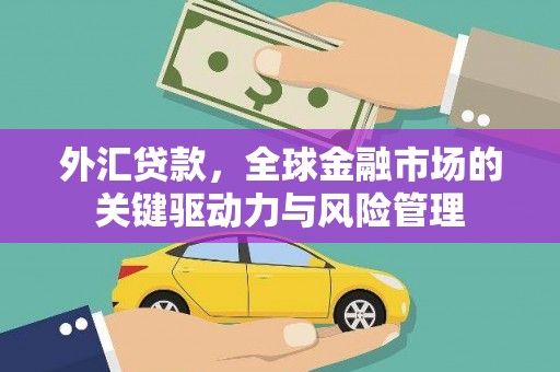 沈北新区外汇贷款，全球金融市场的关键驱动力与风险管理