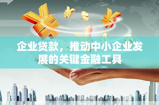 苑里企业贷款，推动中小企业发展的关键金融工具
