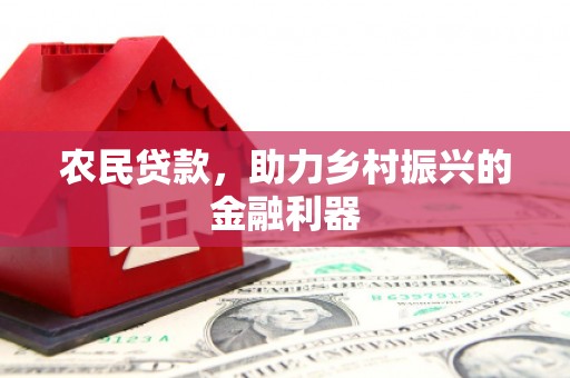 博湖农民贷款，助力乡村振兴的金融利器
