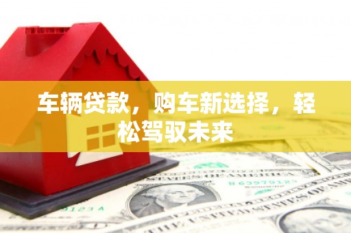 临沭车辆贷款，购车新选择，轻松驾驭未来