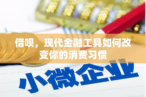 延吉借呗，现代金融工具如何改变你的消费习惯