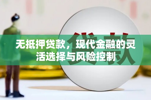 鲅鱼圈无抵押贷款，现代金融的灵活选择与风险控制