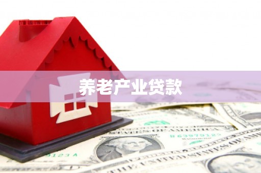 廉江养老产业贷款