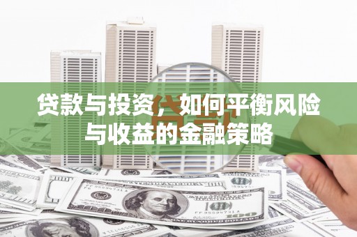 百色贷款与投资，如何平衡风险与收益的金融策略