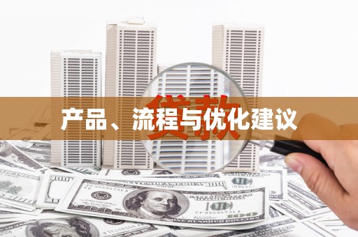 南安产品、流程与优化建议